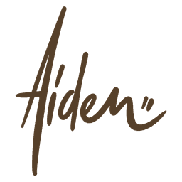 Aiden's signature
