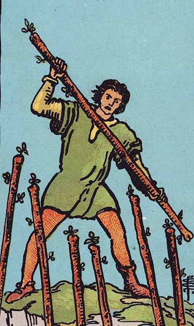 Seven of Wands