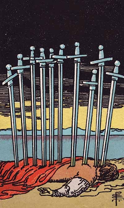 Ten of Swords