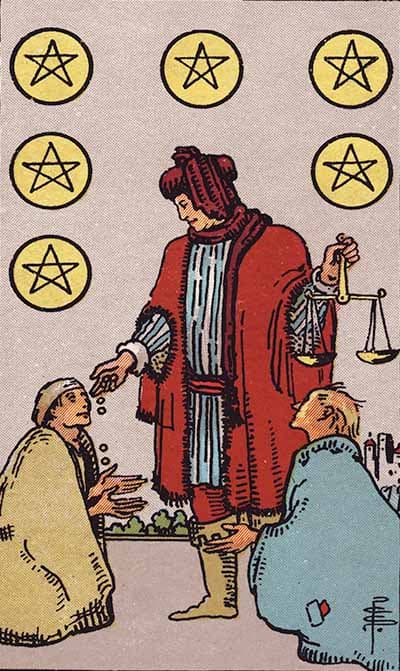 Six of Pentacles