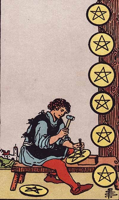 Eight of Pentacles
