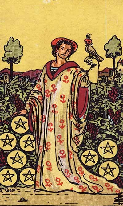 Nine of Pentacles