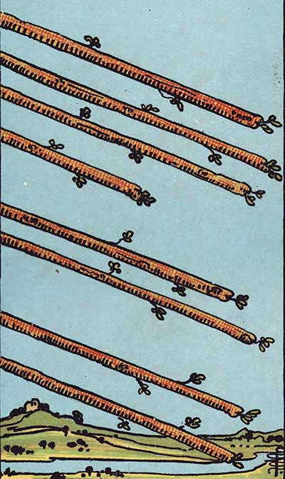 Eight of Wands