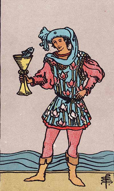 Page of Cups