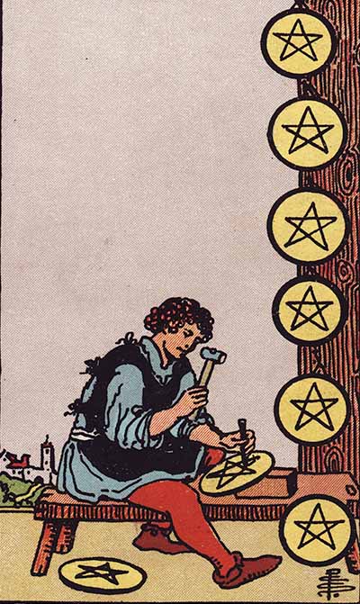 Eight of Pentacles